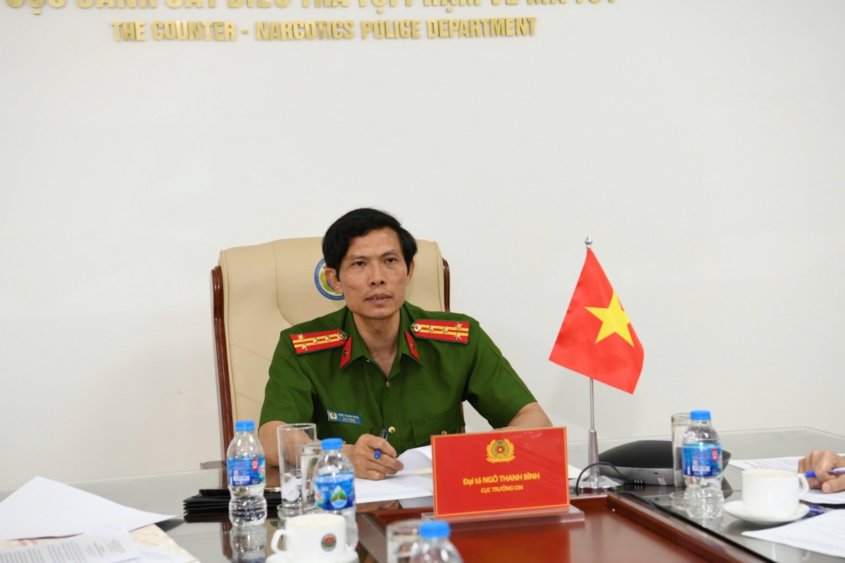 Đại tá Ngô Thanh Bình, Cục trưởng Cục Cảnh sát điều tra tội phạm về ma túy. (Ảnh: CACC)