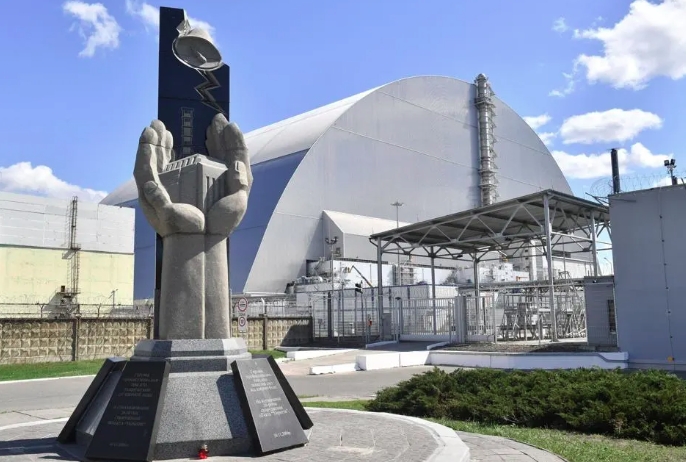 Nhà máy hạt nhân Chernobyl ở Ukraine. Ảnh: Getty