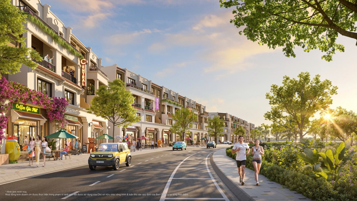 Thiết kế ấn tượng với 2 mặt khai thác tại phân khu Hừng Đông