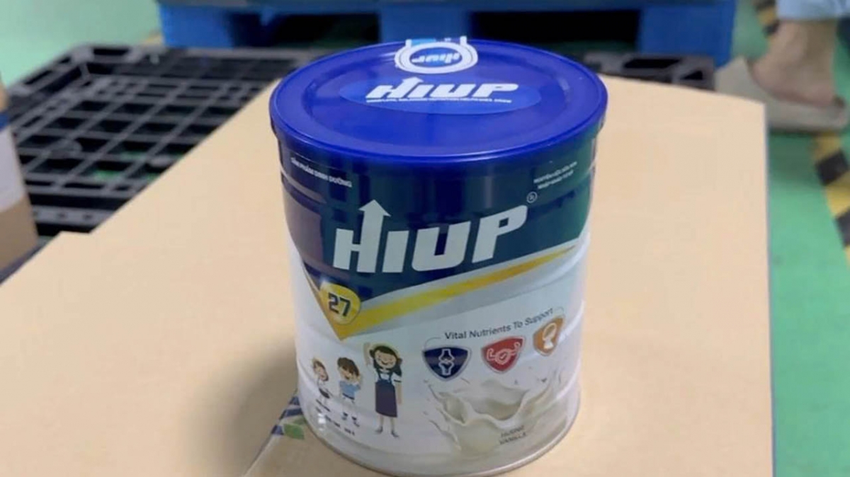 Bộ Công an đã khởi tố, nhiều người liên quan đến Công ty TNHH Z Holding, đơn vị đứng sau nhãn hiệu sữa bột HIUP.
