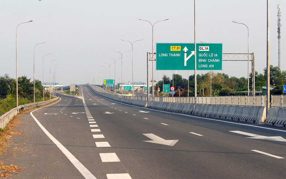 Tuyến đường cao tốc Bến Lức – Long Thành đoạn qua tỉnh Long An