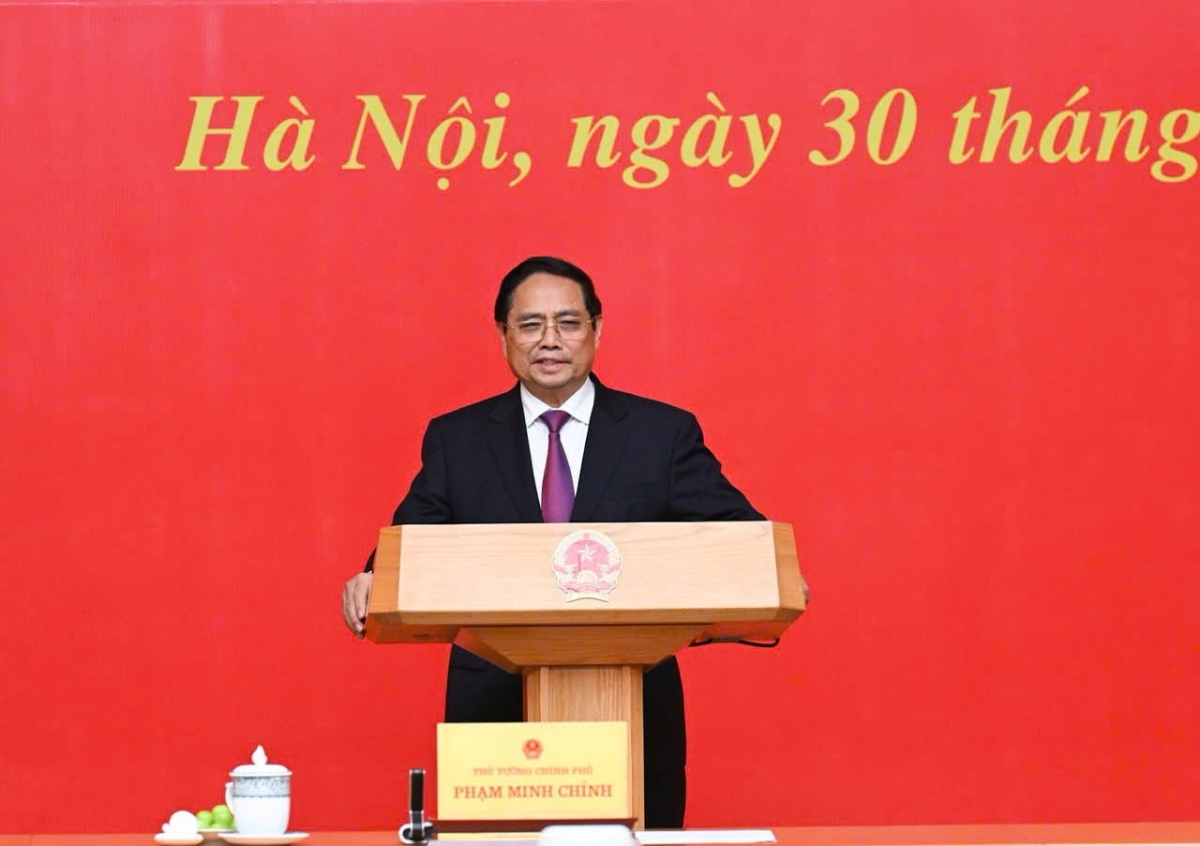 Thủ tướng Chính phủ Phạm Minh Chính phát biểu tại sự kiện