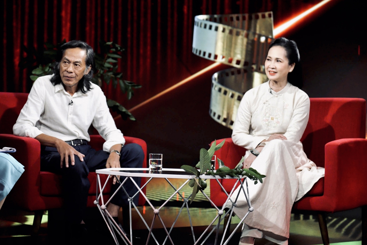 NSND Lan Hương và NSND Bùi Bài Bình chia sẻ trong chương trình “Cine 7 - Ký ức phim Việt”