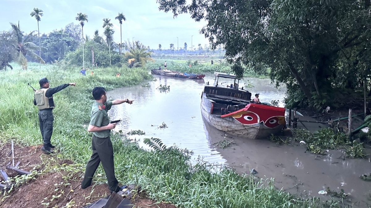 Hiện trường vụ việc (Ảnh: Công an tỉnh Đồng Nai)