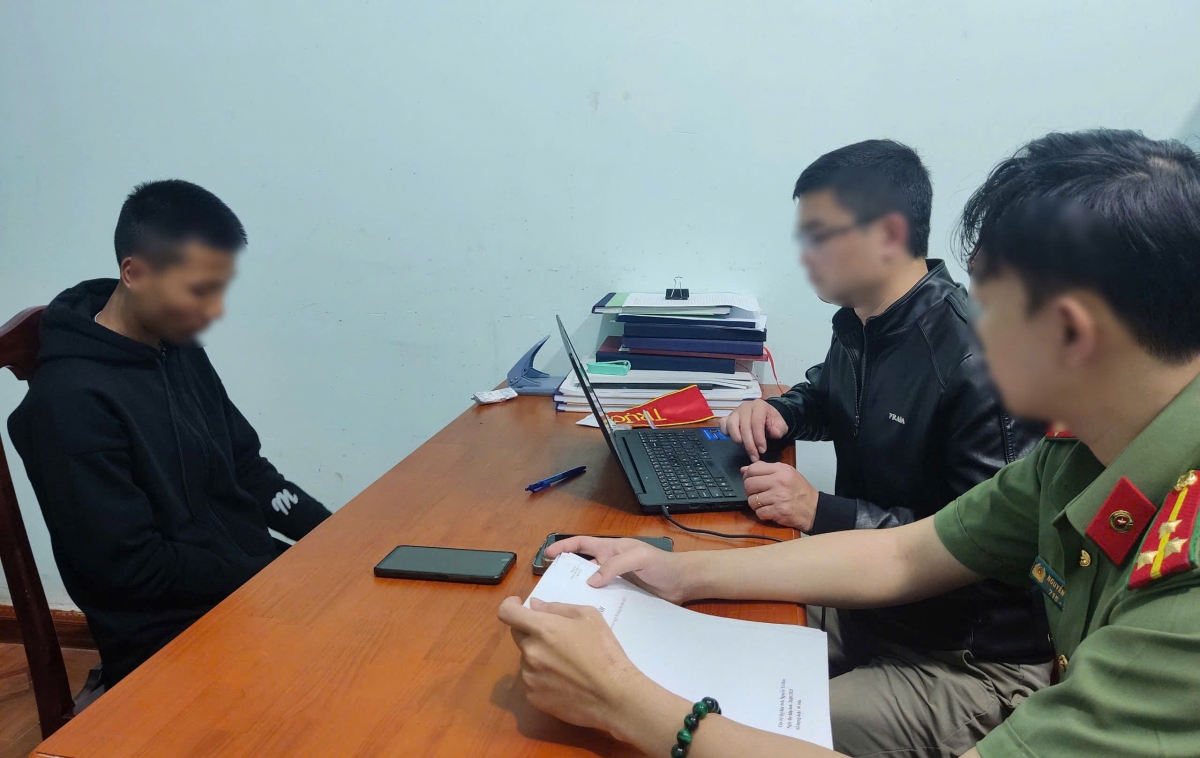 Trường hợp B.T.Q tại cơ quan công an