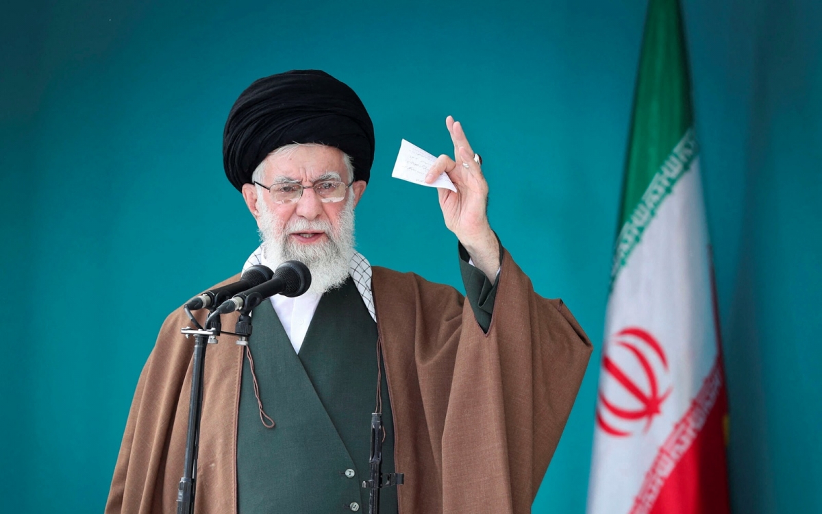 Lãnh tụ tối cao Iran, đại giáo chủ Ali Khamenei. Ảnh: Reuters.