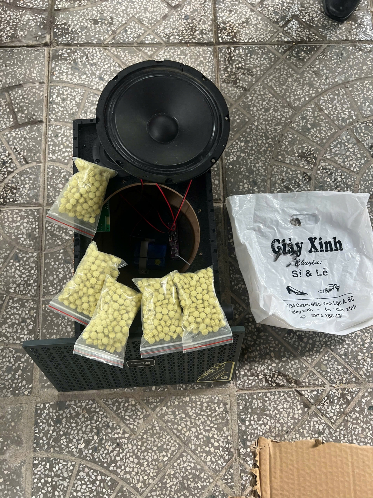 Tang vật bị thu giữ