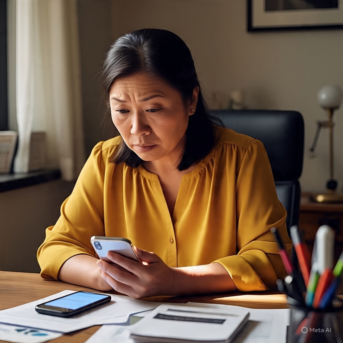 Tôi đã sốc khi xem tin nhắn của con với đám bạn. (Ảnh minh họa: AI)