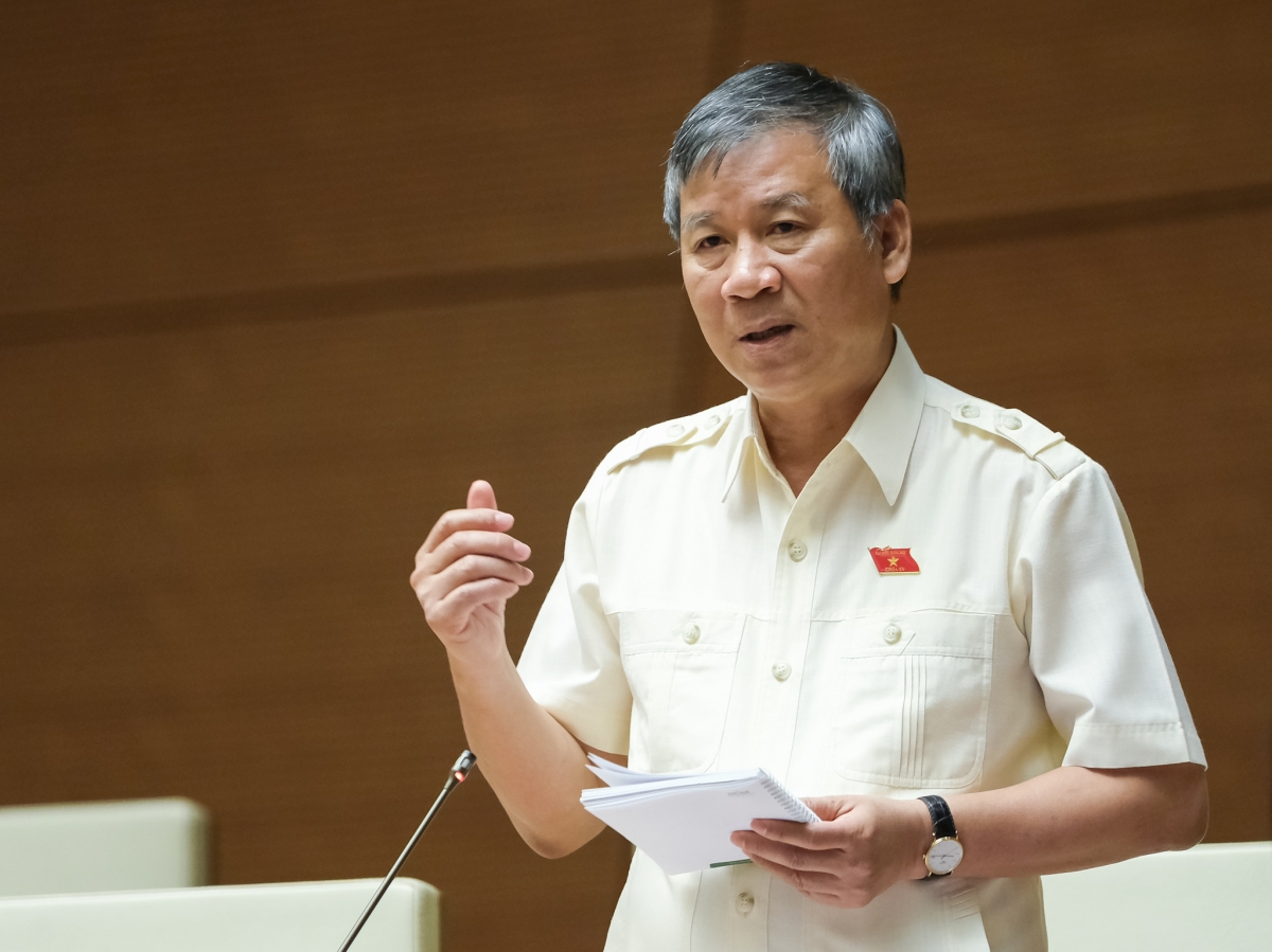 GS Nguyễn Anh Trí (Đại biểu Quốc hội đoàn Hà Nội). Ảnh: Quốc hội