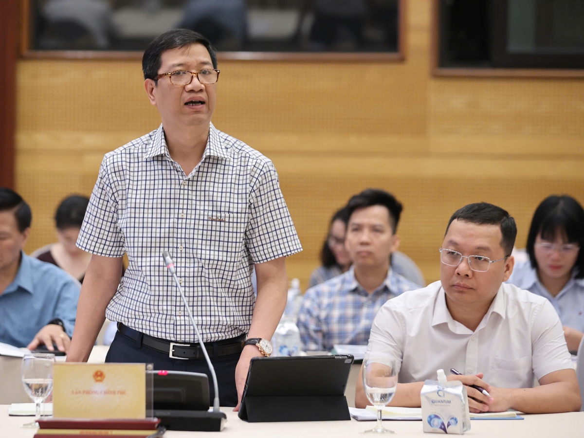 Cục trưởng Cục Kiểm soát thủ tục hành chính (Văn phòng Chính phủ) Nguyễn Duy Hoàng. (Ảnh: T.L)