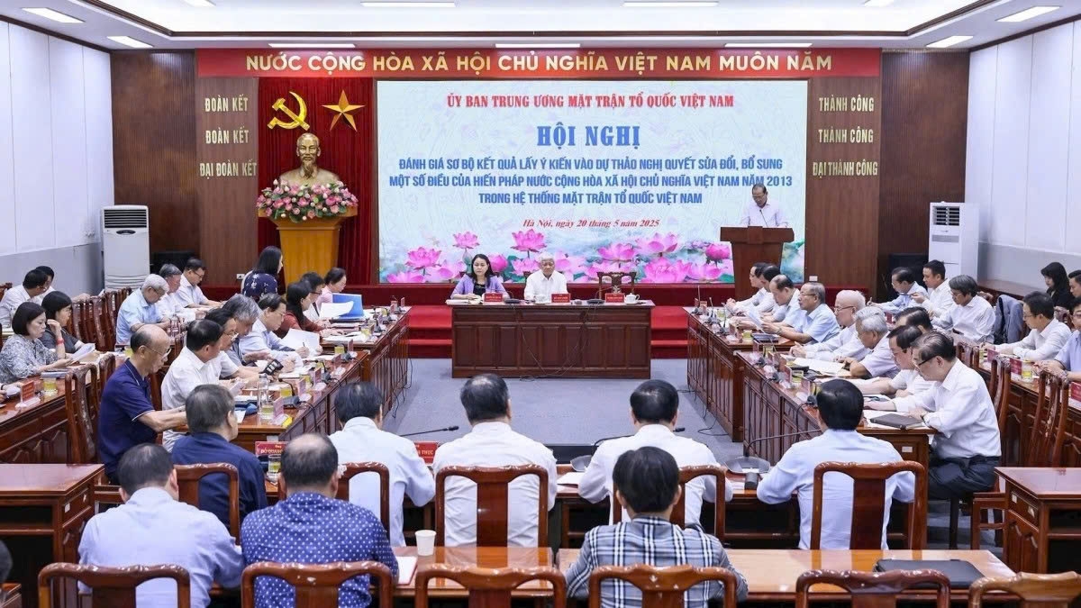 Tính đến ngày 28/5/2025, hệ thống MTTQ Việt Nam, các tổ chức chính trị-xã hội, các tổ chức thành viên của Mặt trận đã tổ chức 61.791 hội nghị lấy ý kiến; tổng số ý kiến góp ý vào toàn bộ nội dung của dự thảo Nghị quyết là 51.192.334.