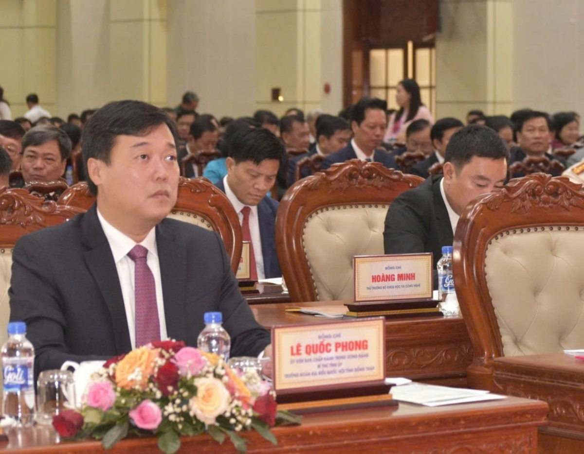 Ông Lê Quốc Phong được Bộ Chính trị chỉ định giữ chức Bí thư Tỉnh ủy Đồng Tháp