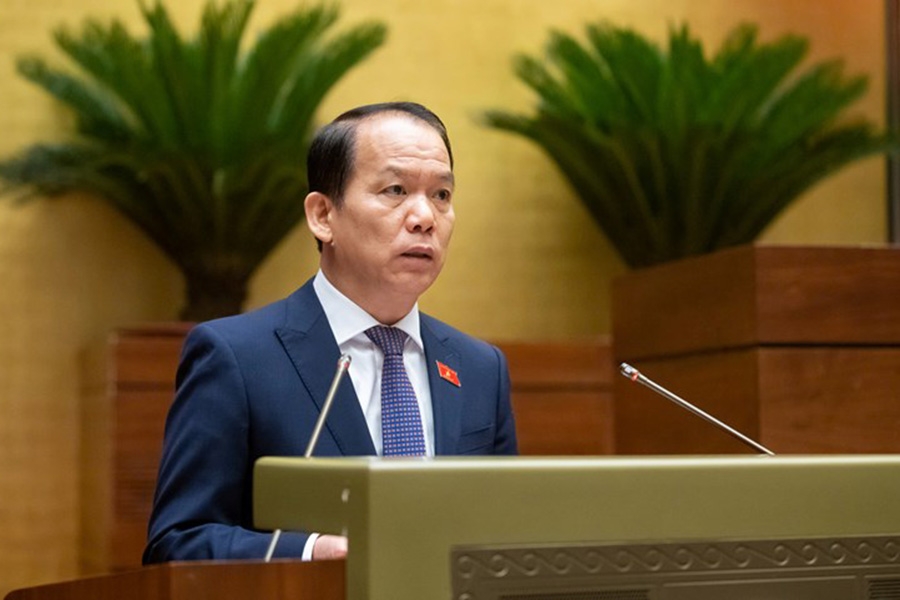 Chủ nhiệm Ủy ban Pháp luật và Tư pháp Hoàng Thanh Tùng.