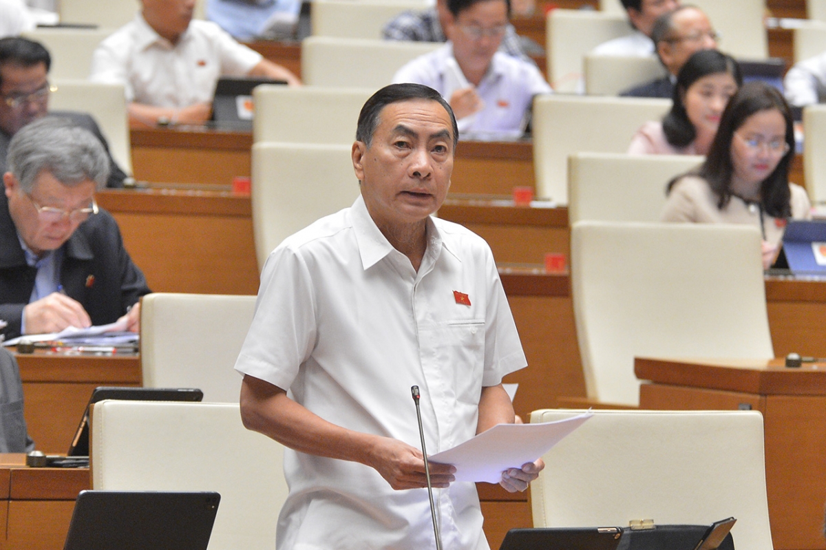 Đại biểu Phạm Văn Hòa (đoàn Đồng Tháp)