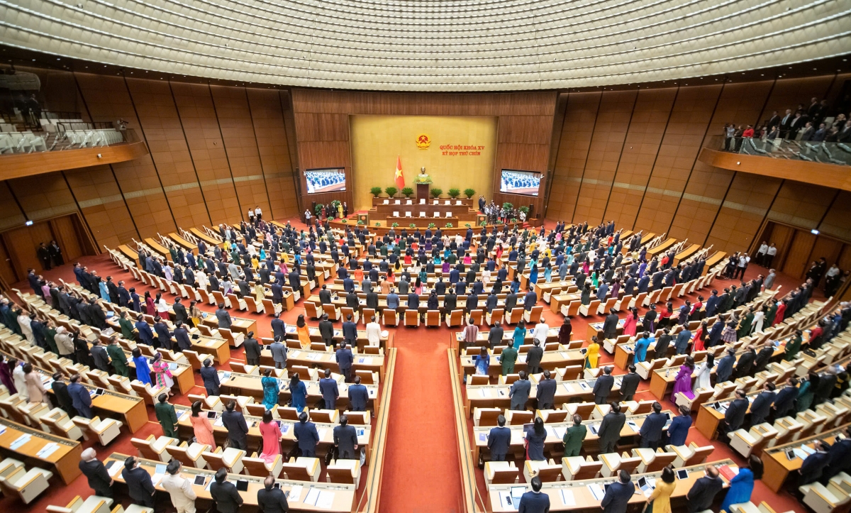 Toàn cảnh phiên họp.