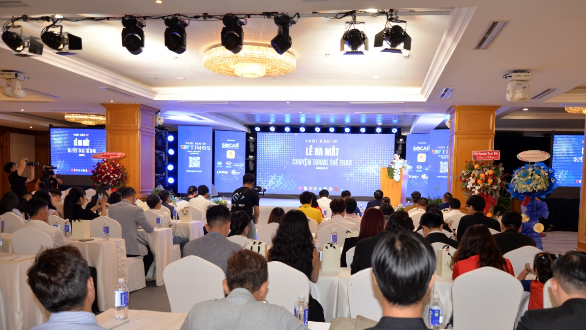 Quang cảnh lễ ra mắt.