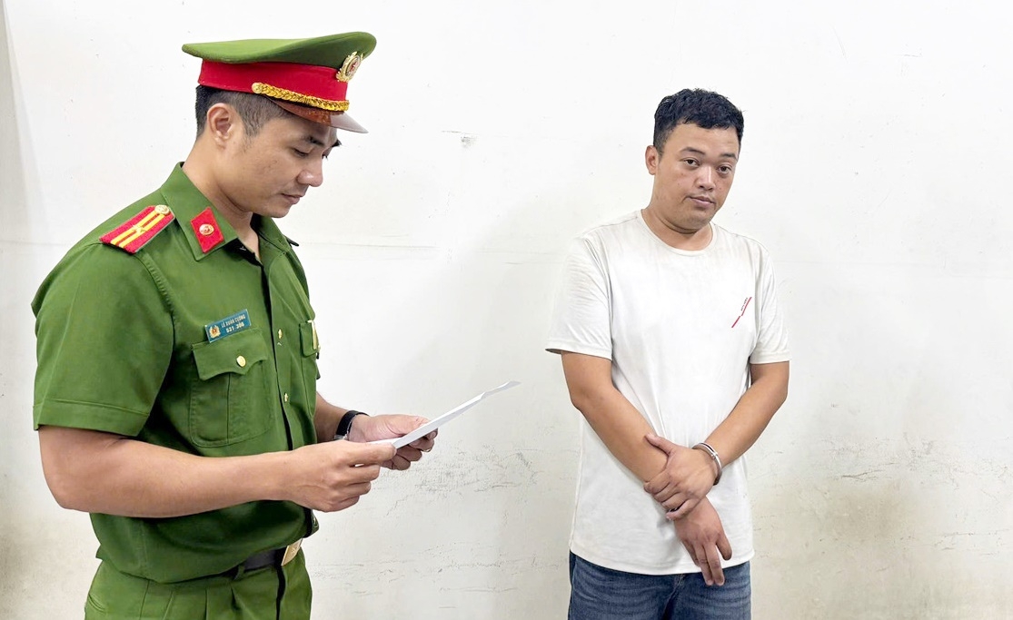 Bị can Thái Ngọc Anh. (Ảnh: Nguyễn Bích)