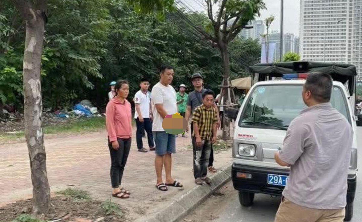 Công an đưa các đối tượng đến dựng lại hiện trường