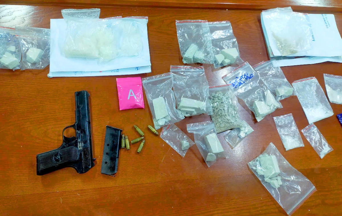 Tang vật thu được trong chuyên án