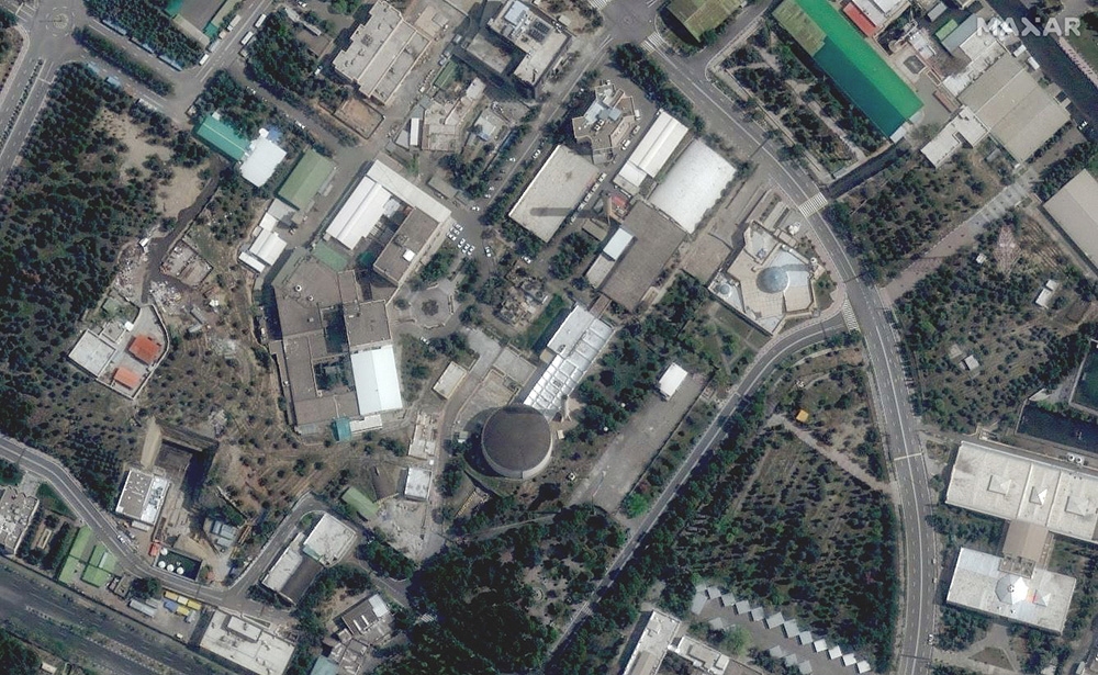 Lò phản ứng nghiên cứu Tehran (TRR) ở Iran, ngày 3/4/2025.