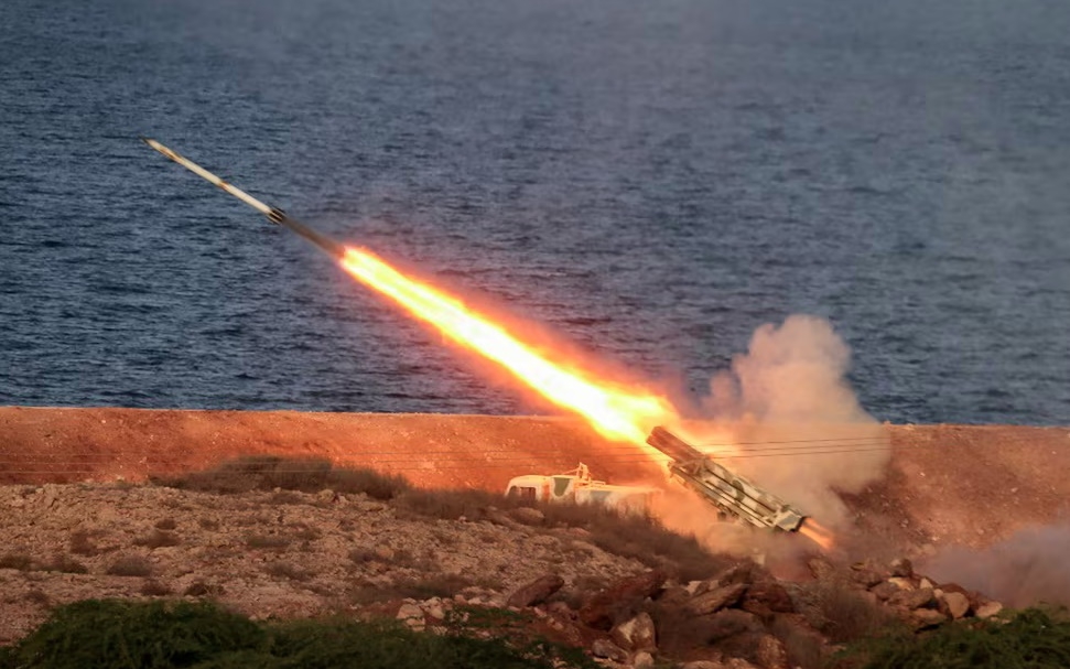 Tên lửa của Vệ binh cách mạng Hồi giáo Iran. Ảnh: IRGC.