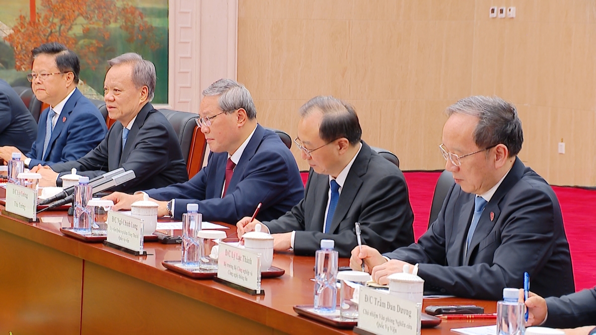 Thủ tướng Lý Cường tại cuộc hội đàm