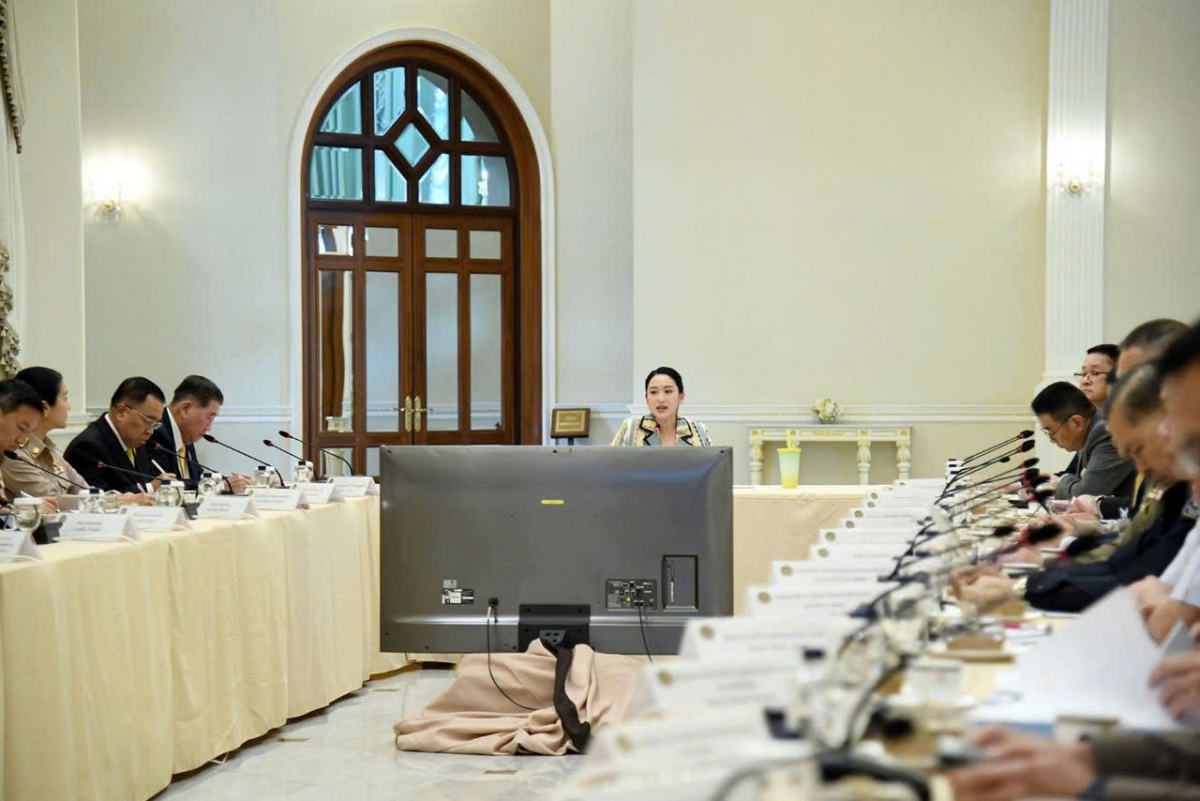 Thủ tướng Thái Lan chủ trì phiên họp tại Tòa nhà Chính phủ chiều 23/6/2025