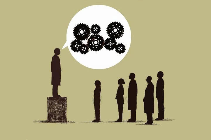 Không chỉ có những người kém hiểu biết mới tin vào thuyết âm mưu. (Ảnh minh họa: Time)