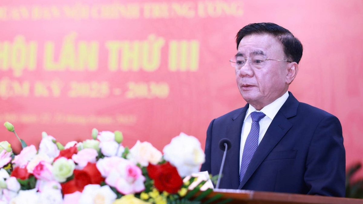 Thường trực Ban Bí thư Trần Cẩm Tú phát biểu chỉ đạo đại hội