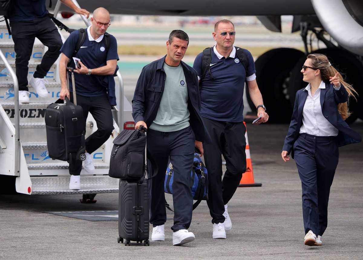 Tân HLV Chivu của Inter Milan và các cộng sự. (Ảnh: Reuters). 