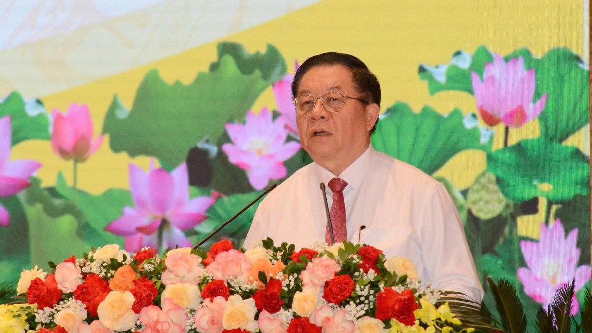 Ông Nguyễn Trọng Nghĩa, Ủy viên Bộ Chính trị, Bí thư Trung ương Đảng, Trưởng Ban Tuyên giáo và Dân vận Trung ương dự và chỉ đạo hội nghị.