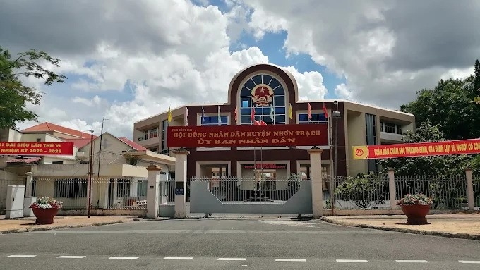 Trụ sở UBND huyện Nhơn Trạch - Ảnh: CTV