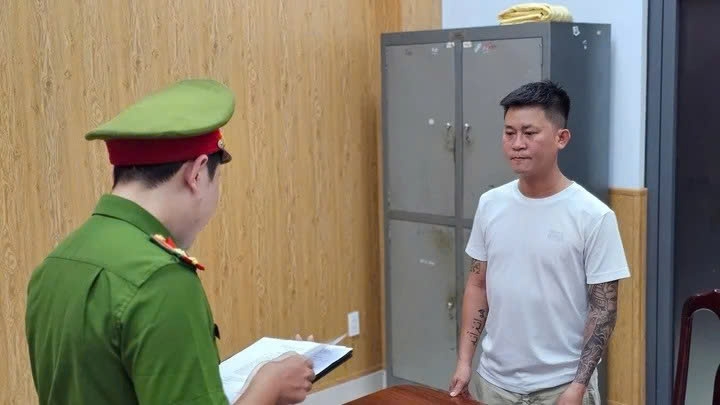 Phạm Công Lộc bị khởi tố, bắt giam. Ảnh: CA