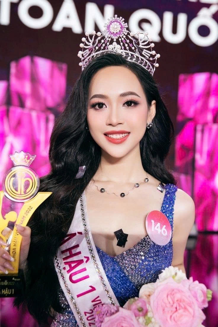 Trịnh Thùy Linh - Á hậu 1 Hoa hậu Việt Nam 2022. (Ảnh: FBNV)