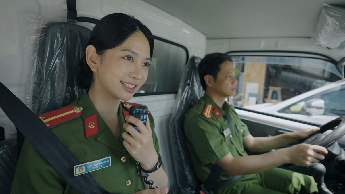 Lê Bống vào vai Hương trong "Có anh, nơi ấy bình yên"