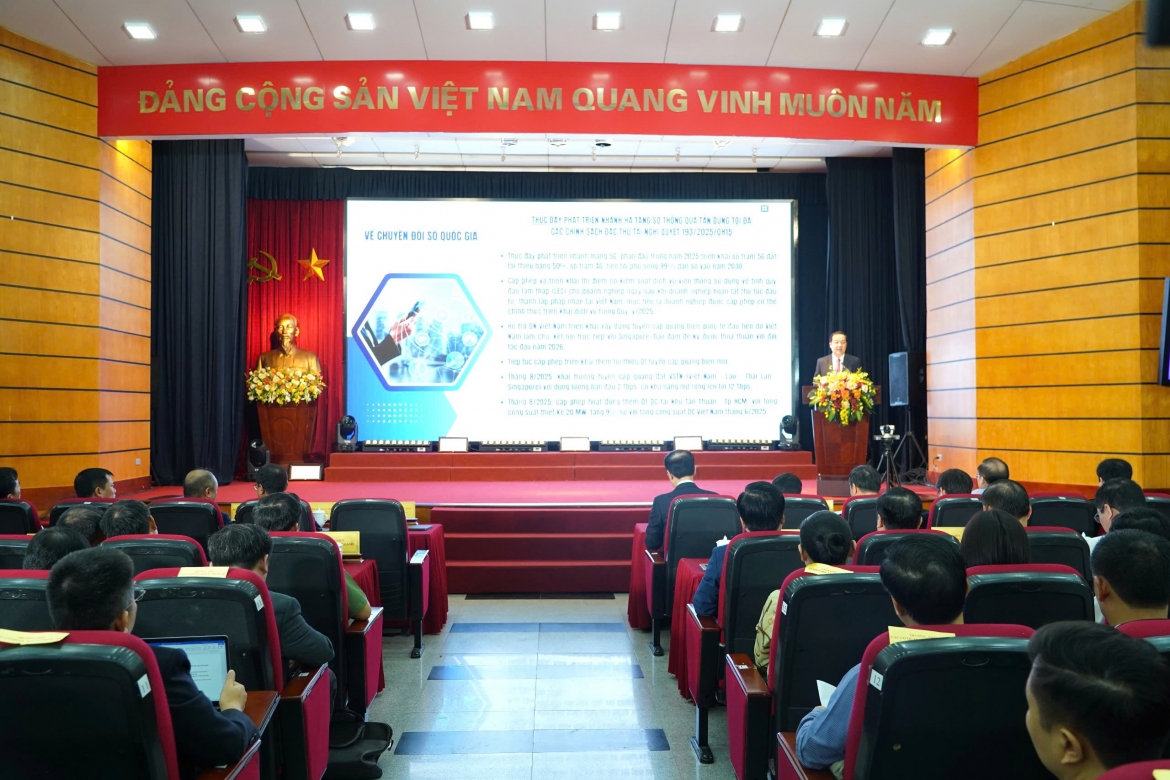 Toàn cảnh hội nghị (Ảnh: Bộ KH&amp;CN)