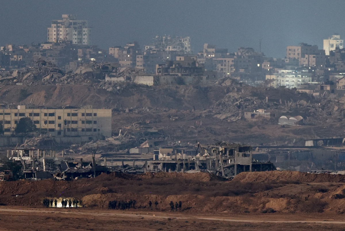Phía Israel của biên giới Israel-Gaza (Ảnh: Reuters)