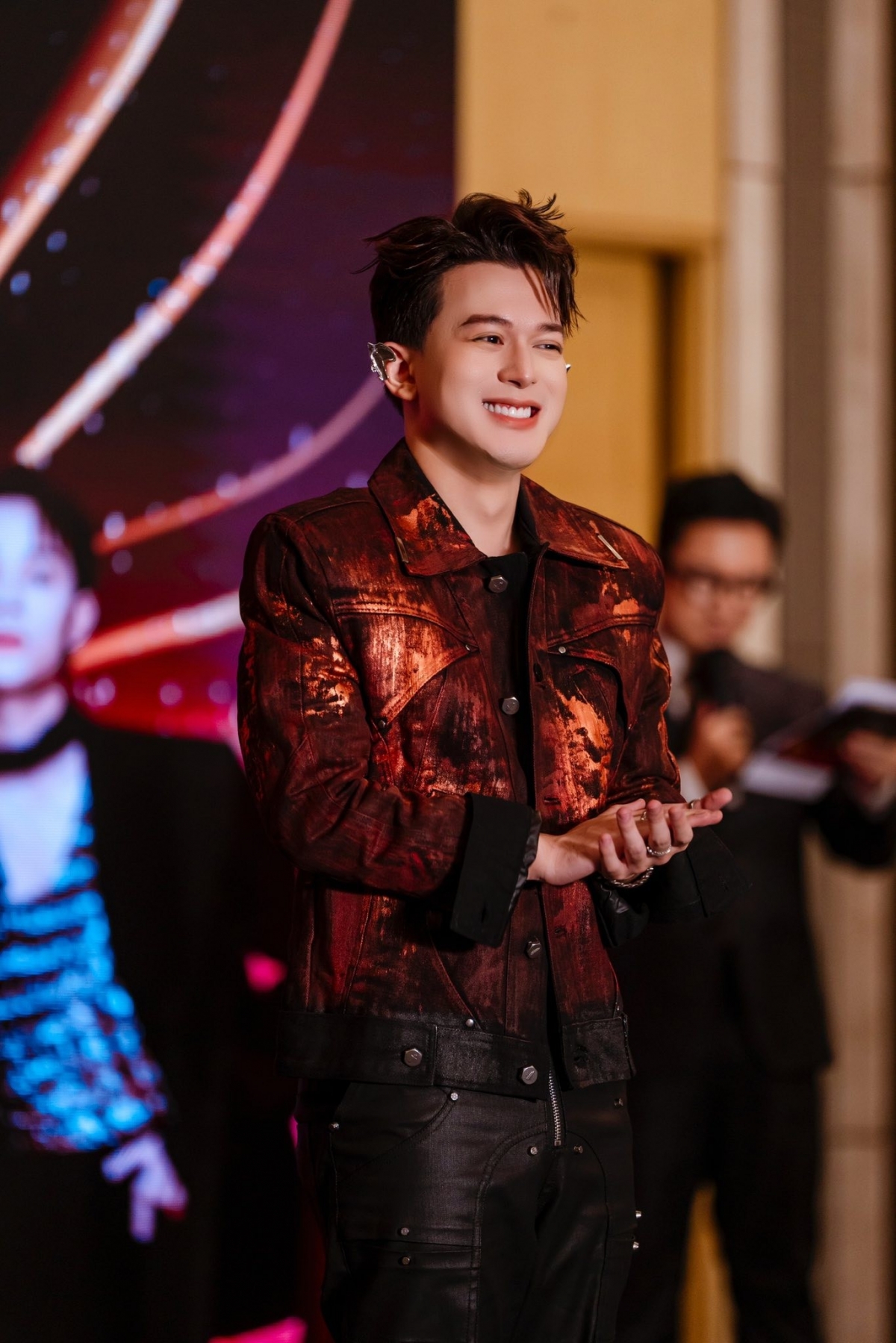 Quang Anh tại sân khấu Điểm hẹn tài năng