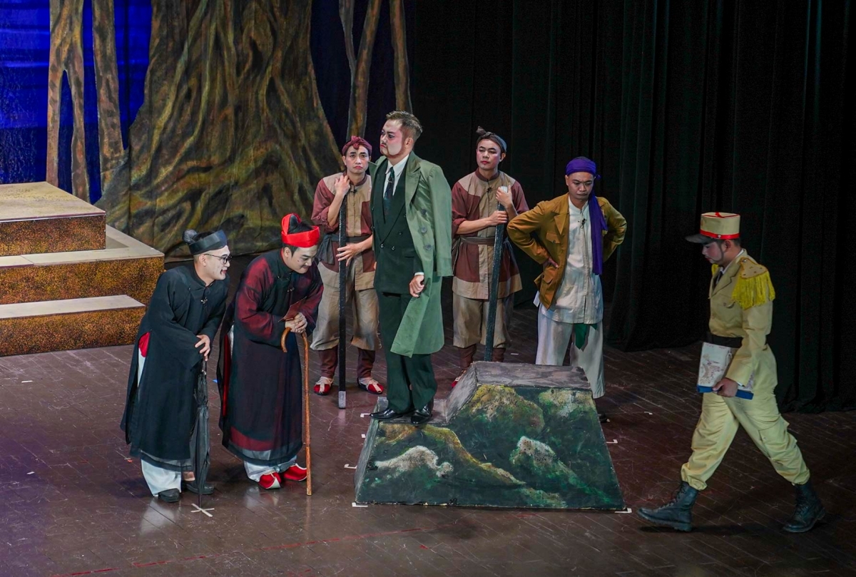 Vở diễn "Tình mẹ" (Ảnh: Nhà hát Tuồng Việt Nam)