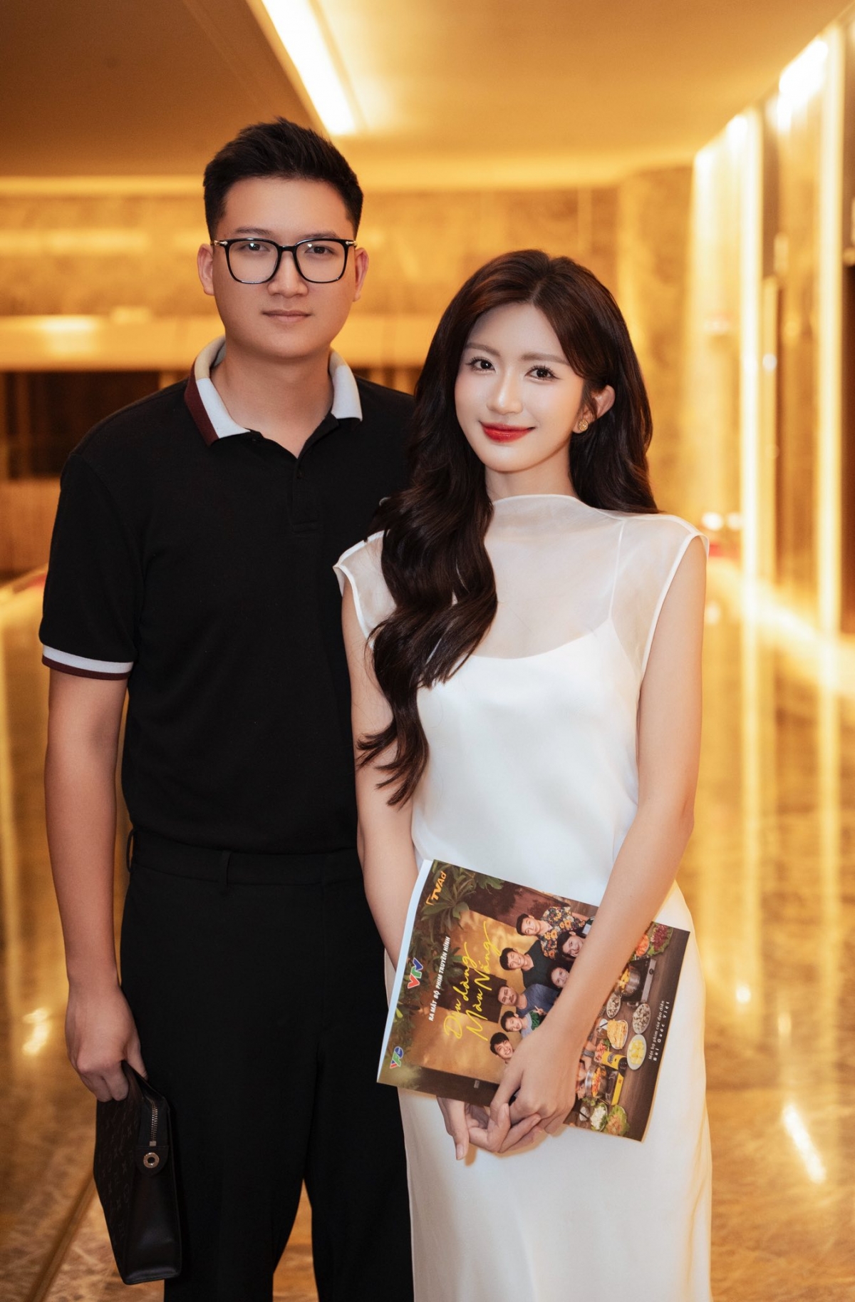 Ngọc Huyền và ông xã Duy Minh (Ảnh: FBNV)