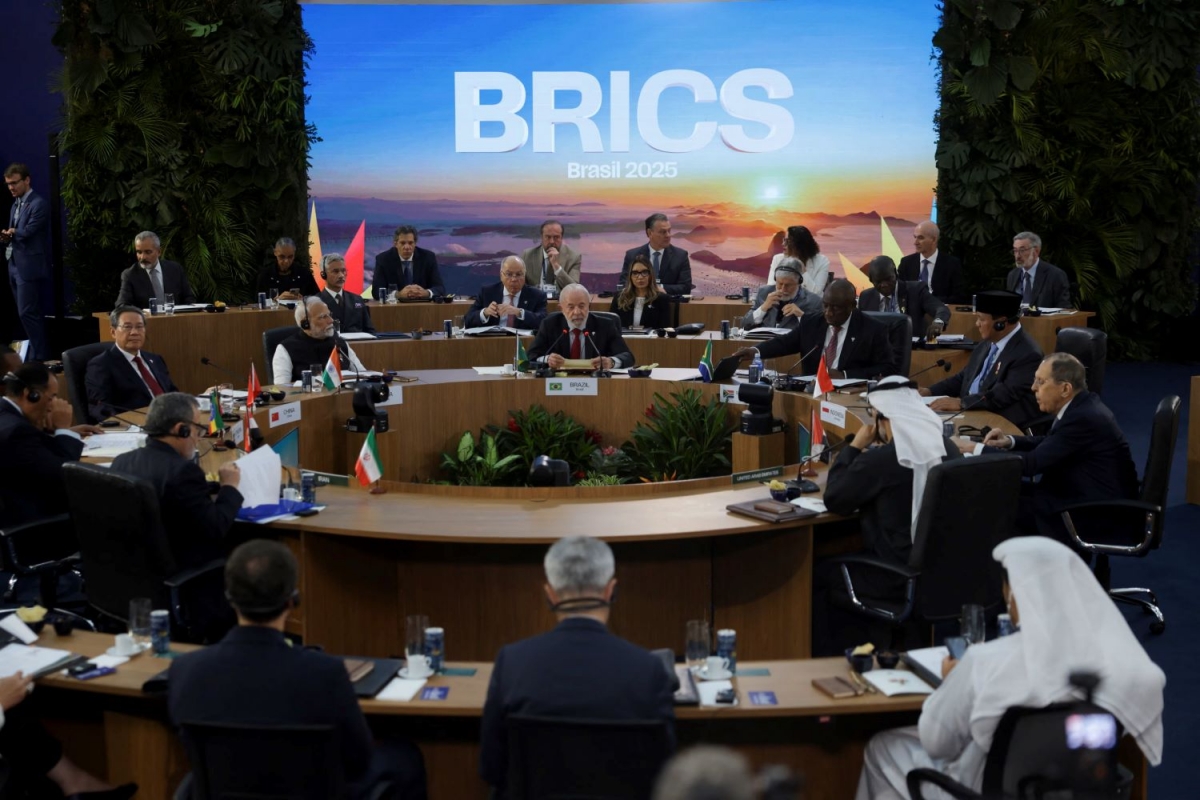 Thượng đỉnh BRICS diễn ra tại Brazil (Ảnh: Reuters)
