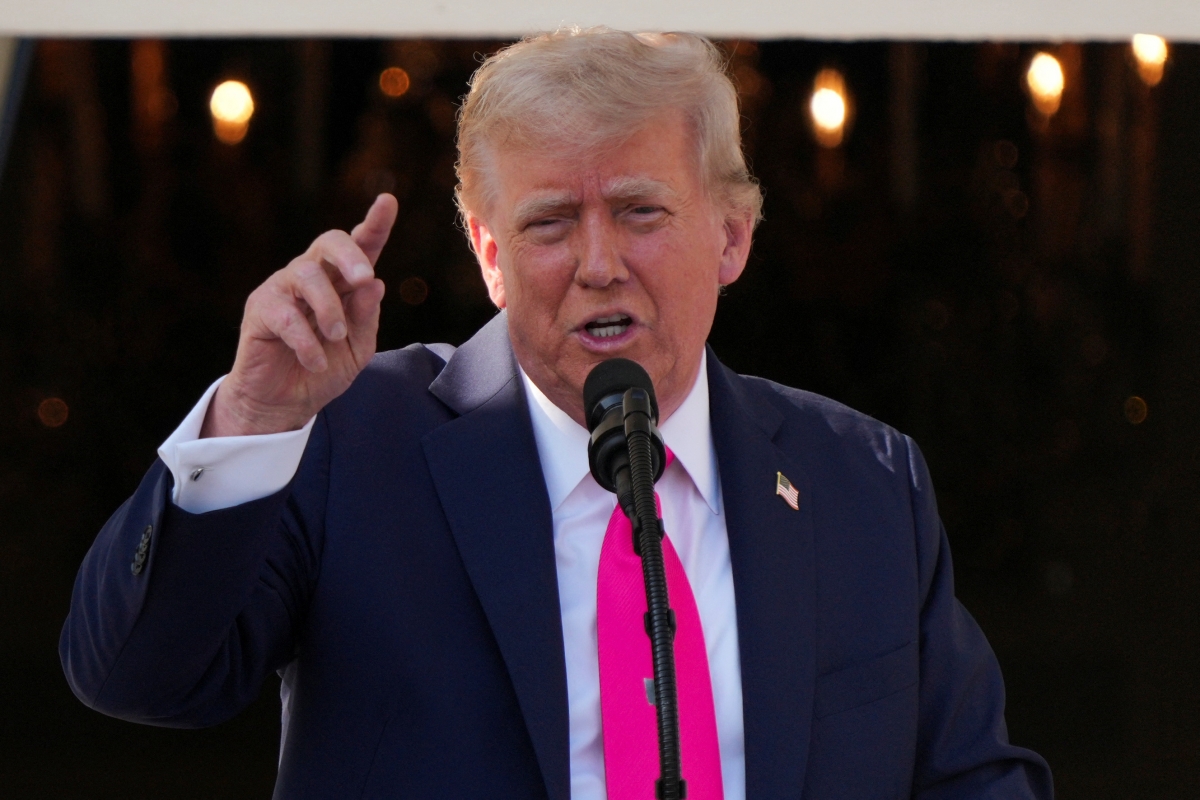 Tổng thống Donald Trump. Ảnh: Reuters