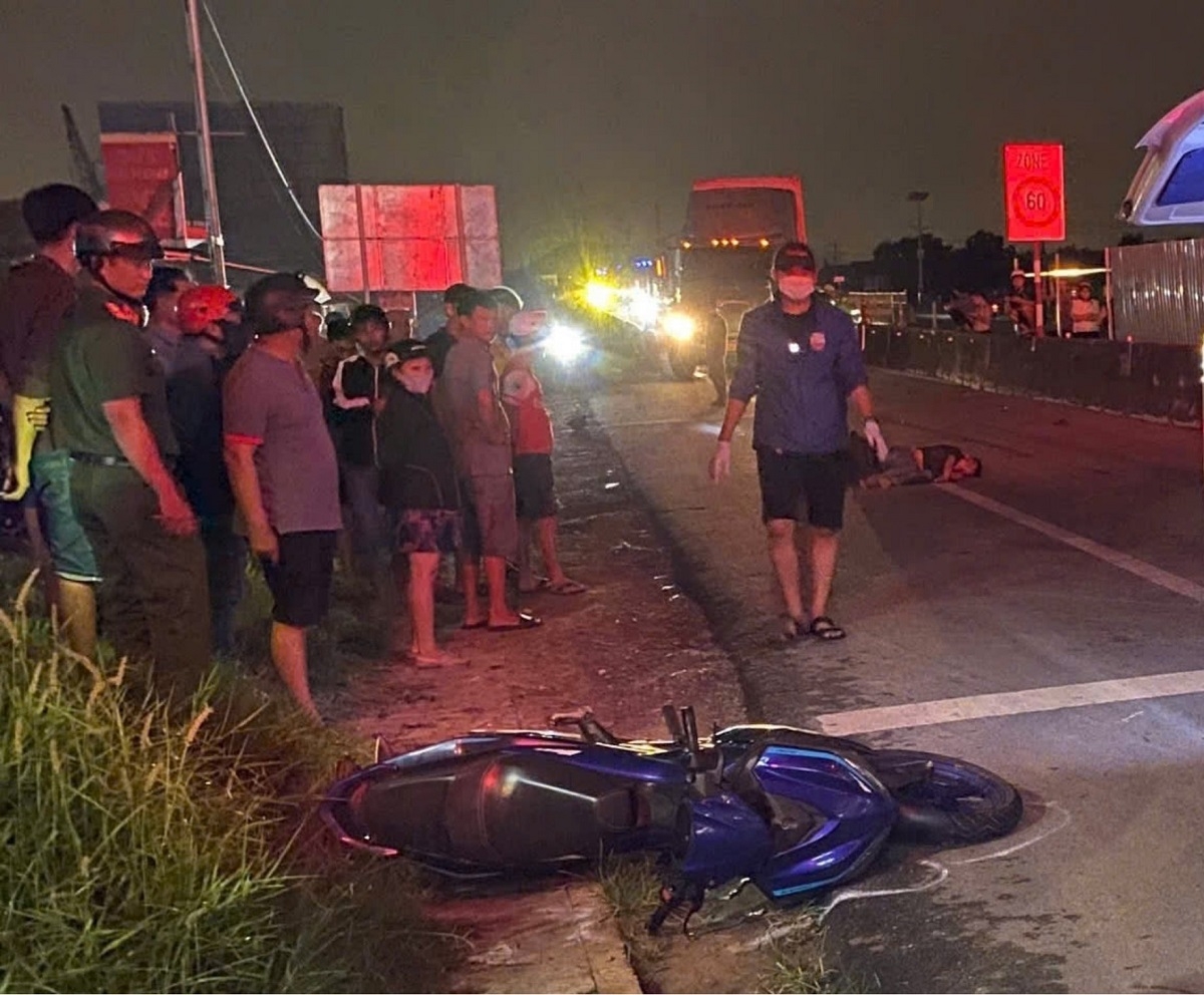 Hiện trường vụ việc. Ảnh: P.D