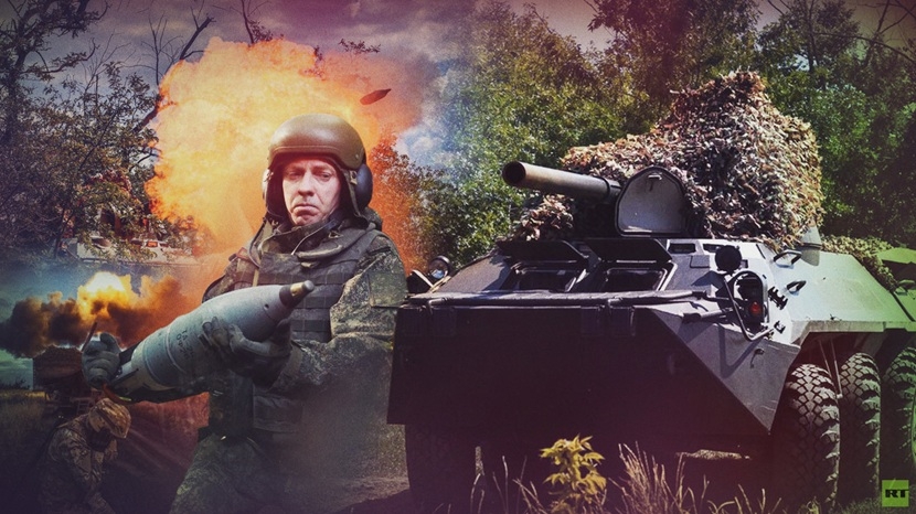 Chiến dịch mùa hè của Nga bào mòn hệ thống phòng thủ Ukraine. Ảnh minh họa: RT