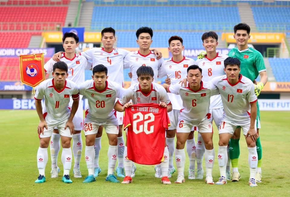 U23 Việt Nam sở hữu hai cầu thủ được định giá cao bậc nhất tại giải U23 Đông Nam Á 2025 (Ảnh: VFF)