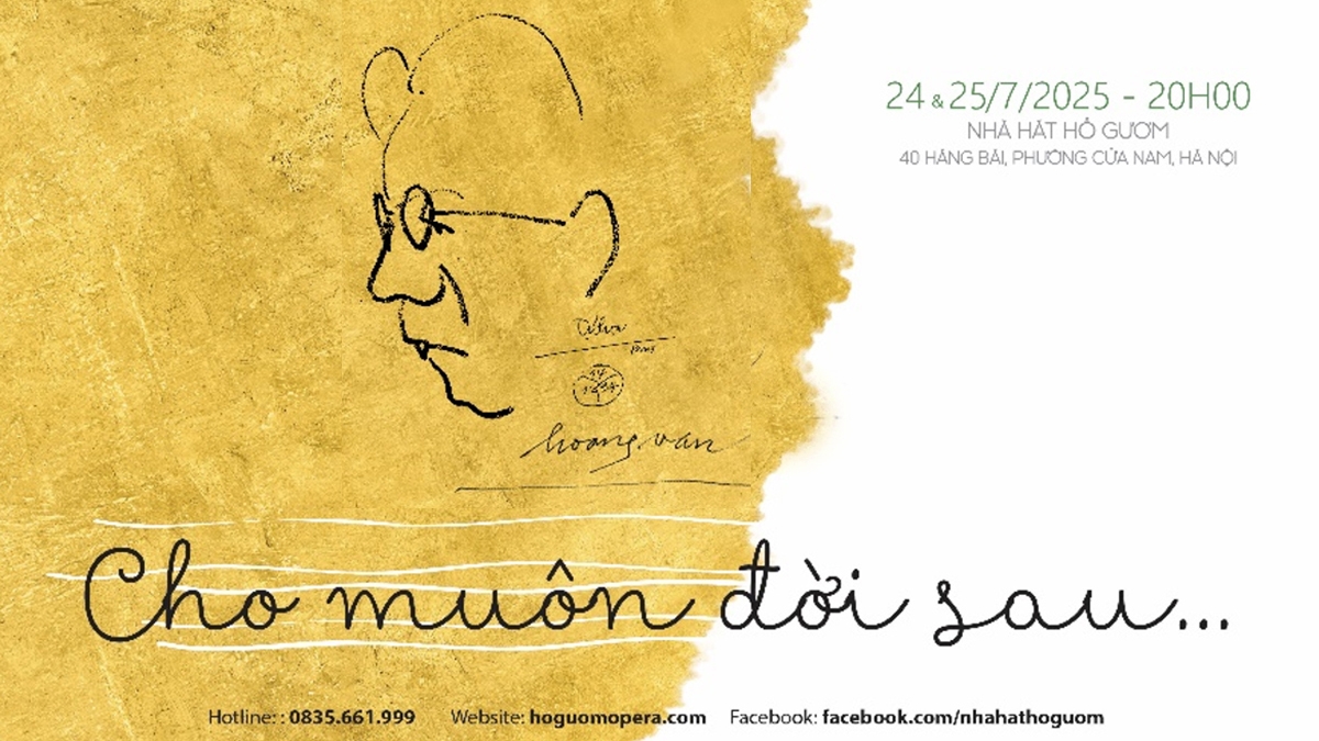 Chương trình hòa nhạc đặc biệt “Cho muôn đời sau” sẽ diễn ra tại Nhà hát Hồ Gươm (Hà Nội) vào tối 24 và 25/7. Chương trình dành một phần trang trọng giới thiệu những tác phẩm tiêu biểu và chào mừng bằng Di sản tư liệu thế giới UNESCO cho bộ Sưu tập của Nhạc sĩ Hoàng Vân.