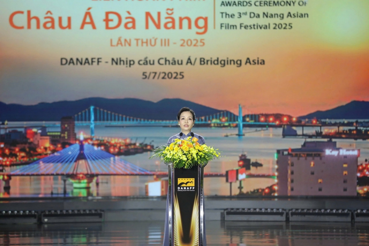 Bà Ngô Phương Lan, Chủ tịch Hiệp hội Xúc tiến phát triển Điện ảnh Việt Nam