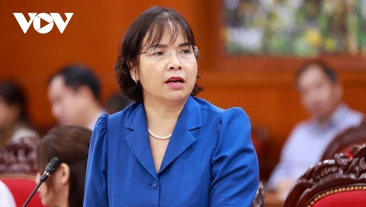 Bà Đoàn Thị Thanh Mỹ, Phó Cục trưởng Cục Quản lý đất đai (Bộ Nông nghiệp và Môi trường)