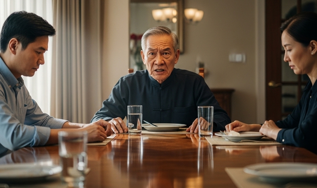 Bố  muốn anh em tôi làm đám cưới đàng hoàng để công nhận người đó là mẹ kế (ảnh minh họa: AI)