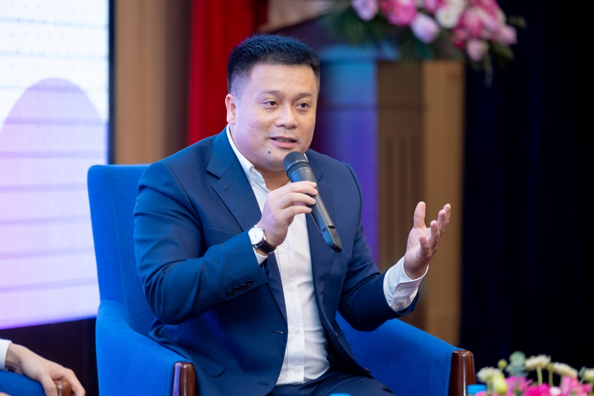 Ông Bùi Bá Chính, quyền Giám đốc Trung tâm Mã số Mã vạch Quốc gia, Bộ KH&amp;CN (Ảnh: Hiệp hội Dữ liệu quốc gia)